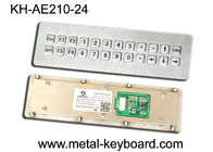 USB Port แบบไดนามิกคีย์บอร์ดโลหะอุตสาหกรรมที่มี 24 กุญแจ