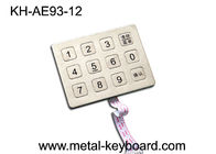 สแตนเลส 12 Key โลหะแป้นพิมพ์สำหรับตู้ขายของ, ปุ่มควบคุมการเข้าถึง