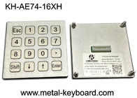 4x4 Layout Industrial PC Keyboard พอร์ต USB Matrix สำหรับ Kiosk Fuel Gas Station