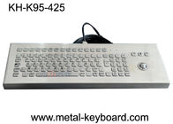 SS Desktop PC Ruggedized Keyboard 95 ปุ่ม USB Connection Plug อายุการใช้งาน 5 ปี