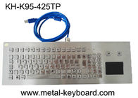 PS / 2 USB Desktop IP65 แป้นพิมพ์สแตนเลส