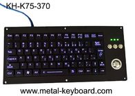 Trackball Mouse 75 Keys แป้นพิมพ์ซิลิโคน USB IK10