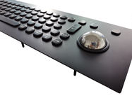 แผงเมาท์ PS / 2 PC Metal Keyboard พร้อม Laser Trackball