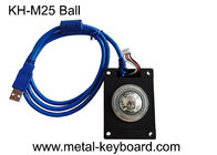 25mm Ball IP65 SS เมาส์แทร็กบอลอุตสาหกรรม PS2 USB Trackball Mouse