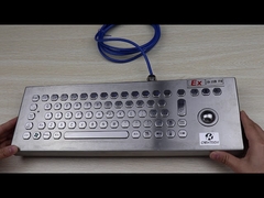 แป้นพิมพ์อุตสาหกรรมเคลือบโลหะ ทนทานต่อสภาพอากาศ