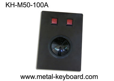 Metal Black Marine Console แทร็คบอลอุตสาหกรรม Mouse with USB Interface