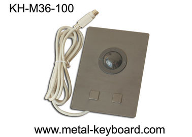 Black Trackball Mouse Industrial Track สีดำพร้อม trackball เรซินขนาด 36 มม