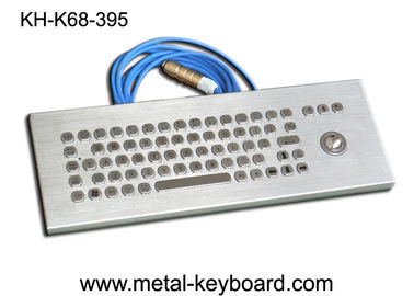 สเตนเลสคีย์บอร์ดสเตนเลสสตีลที่ทนทานด้วย Laser Trackball