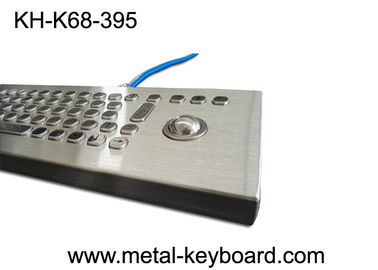 คีย์บอร์ด 70 คีย์บอร์ดโลหะอุตสาหกรรมที่มี trackball ขนาด 25 มม