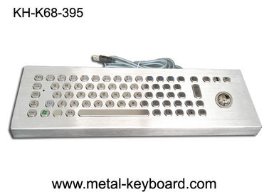 70 Keys Rugged Desktop Industrial Computer Keyboard Kiosk Metal